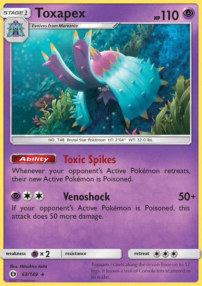 Toxapex #63 — Sun & Moon