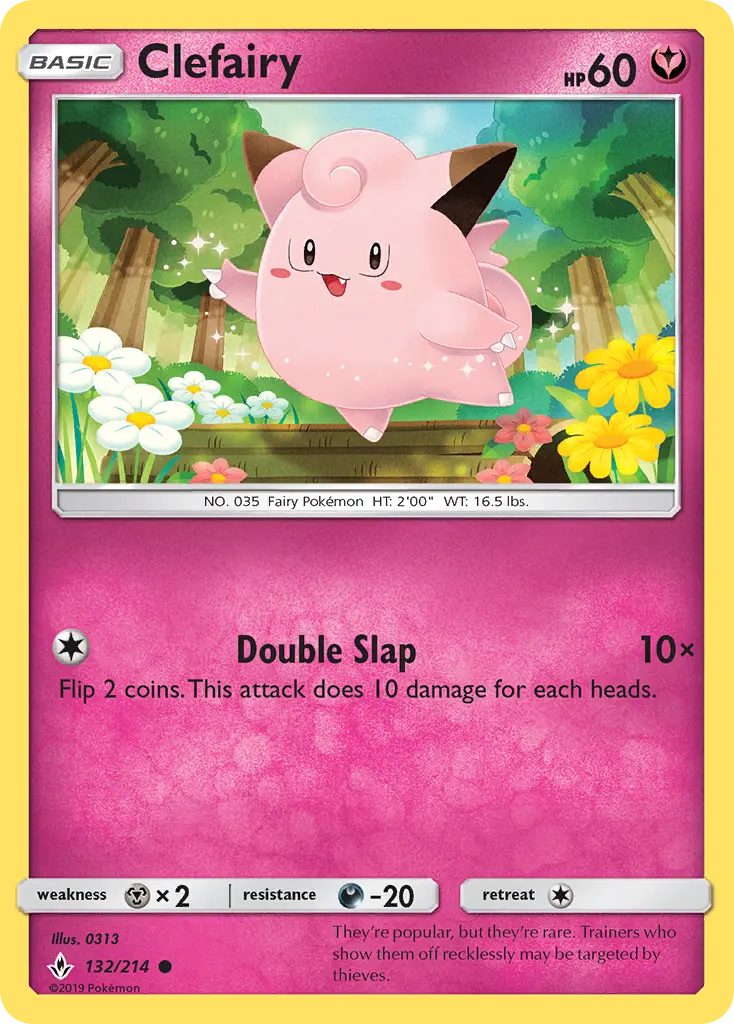 Clefairy #132 — Unbroken Bonds