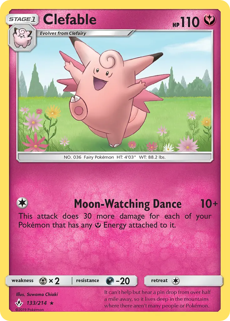 Clefable #133 — Unbroken Bonds
