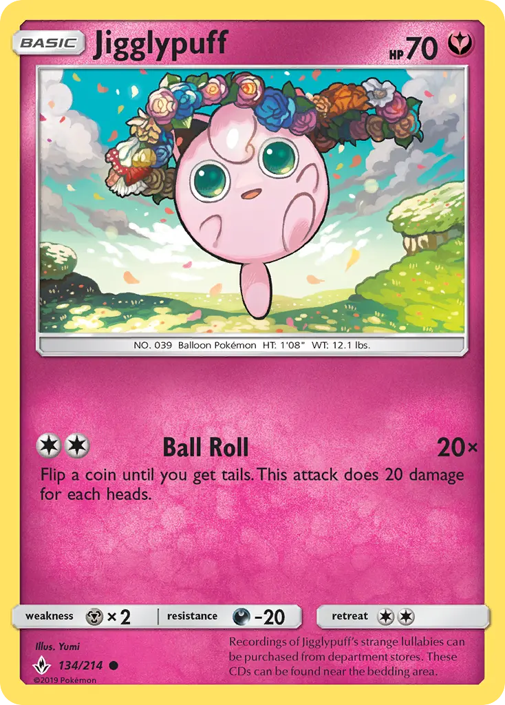 Jigglypuff #134 — Unbroken Bonds