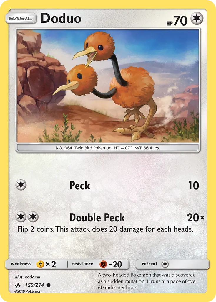 Doduo #150 — Unbroken Bonds