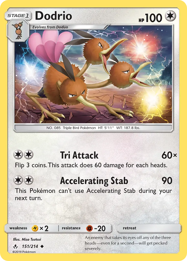 Dodrio #151 — Unbroken Bonds