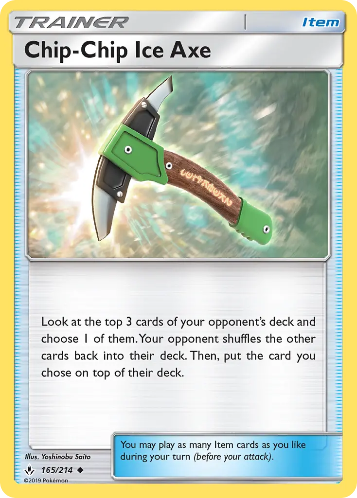 Chip-Chip Ice Axe #165 — Unbroken Bonds