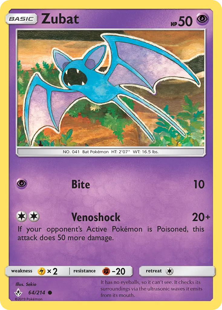 Zubat #64 — Unbroken Bonds
