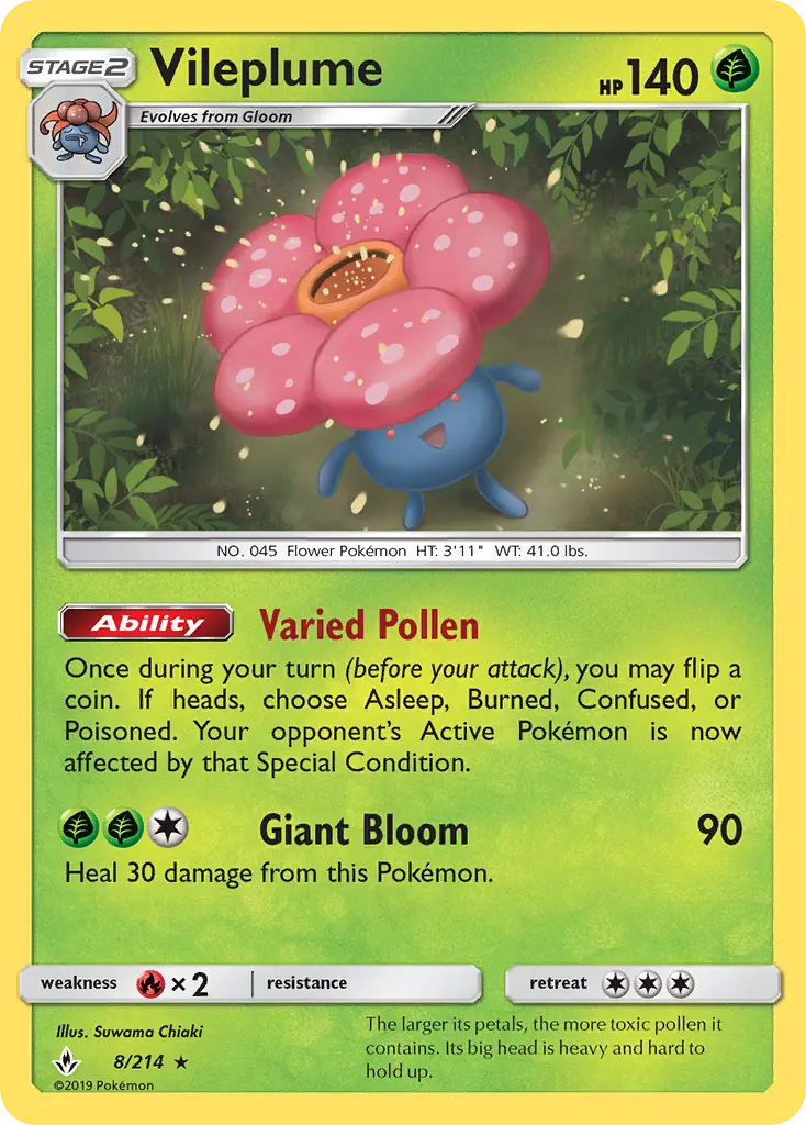 Vileplume #8 — Unbroken Bonds
