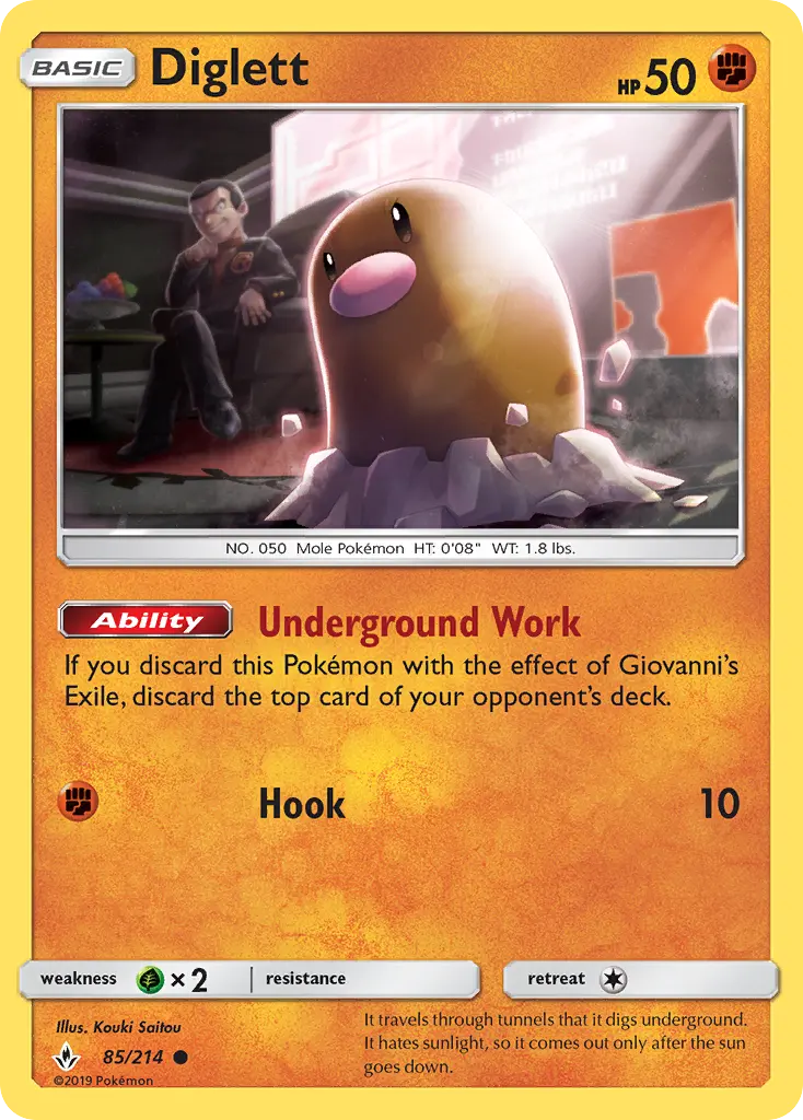 Diglett #85 — Unbroken Bonds