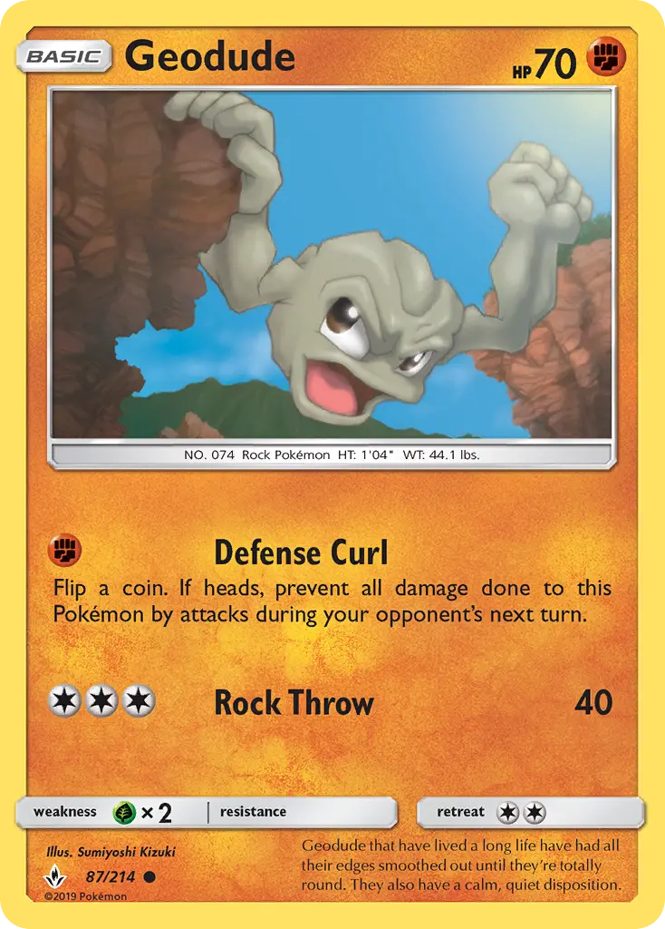 Geodude #87 — Unbroken Bonds