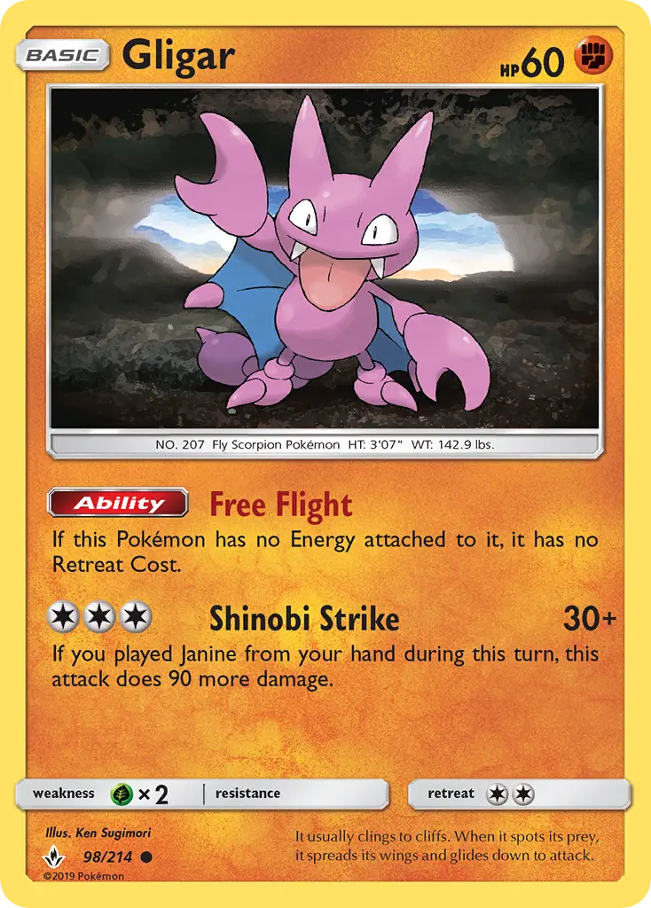 Gligar #98 — Unbroken Bonds