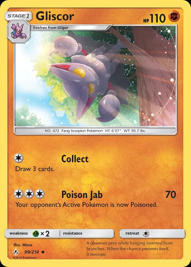 Gliscor #99 — Unbroken Bonds