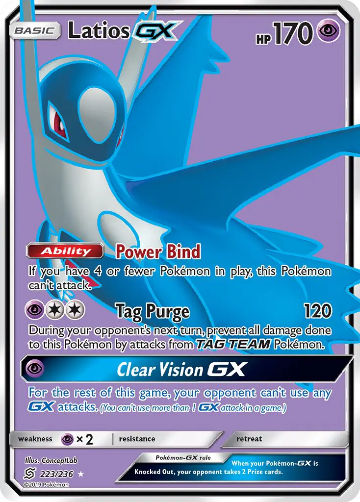 Latios GX #223 — Unified Minds