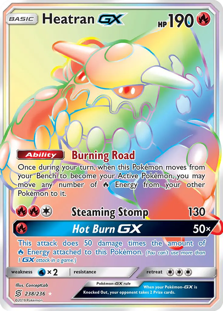 Heatran GX #238 — Unified Minds
