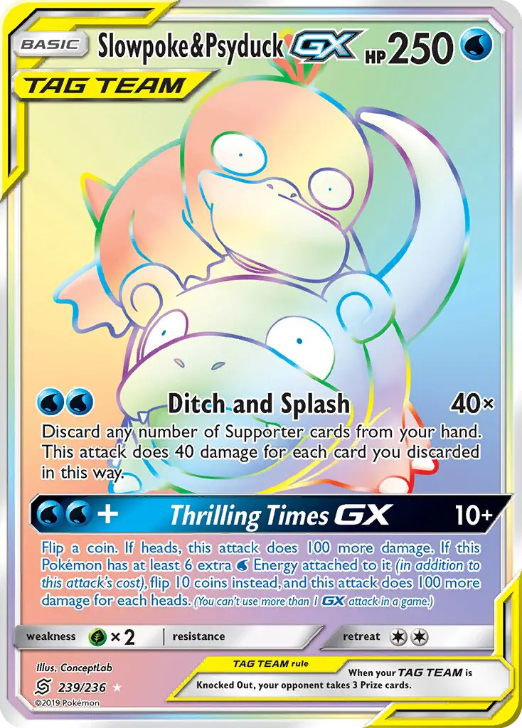 Slowpoke & Psyduck GX #239 — Unified Minds