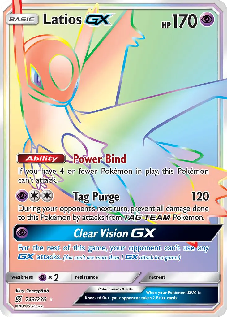Latios GX #243 — Unified Minds