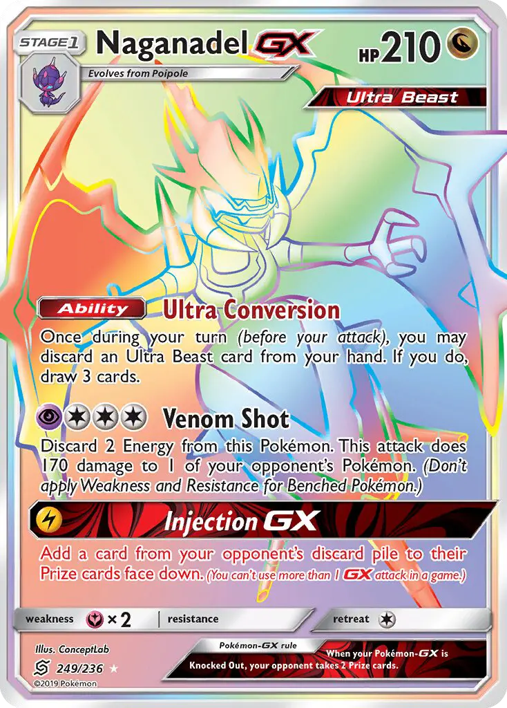 Naganadel GX #249 — Unified Minds