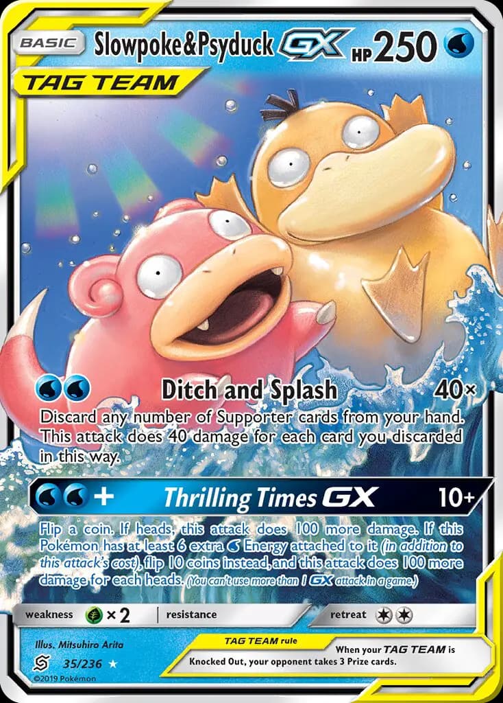 Slowpoke & Psyduck GX #35 — Unified Minds