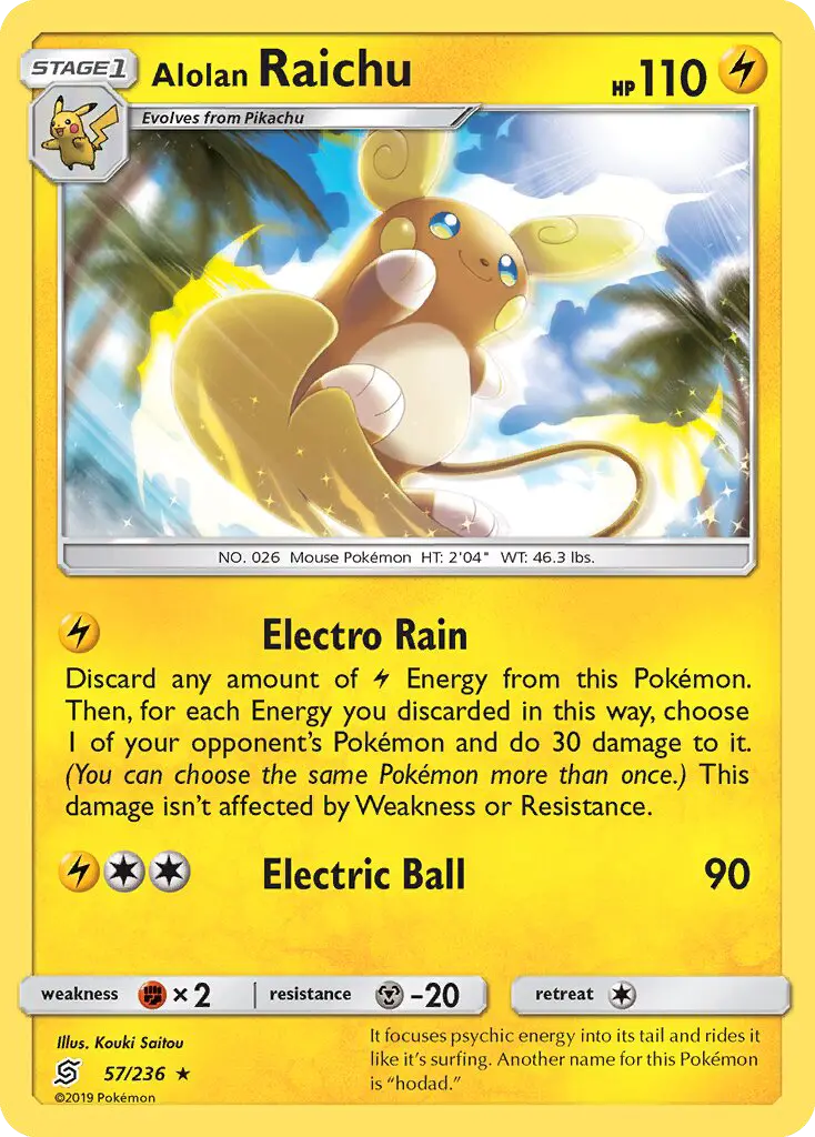 Alolan Raichu #57 — Unified Minds
