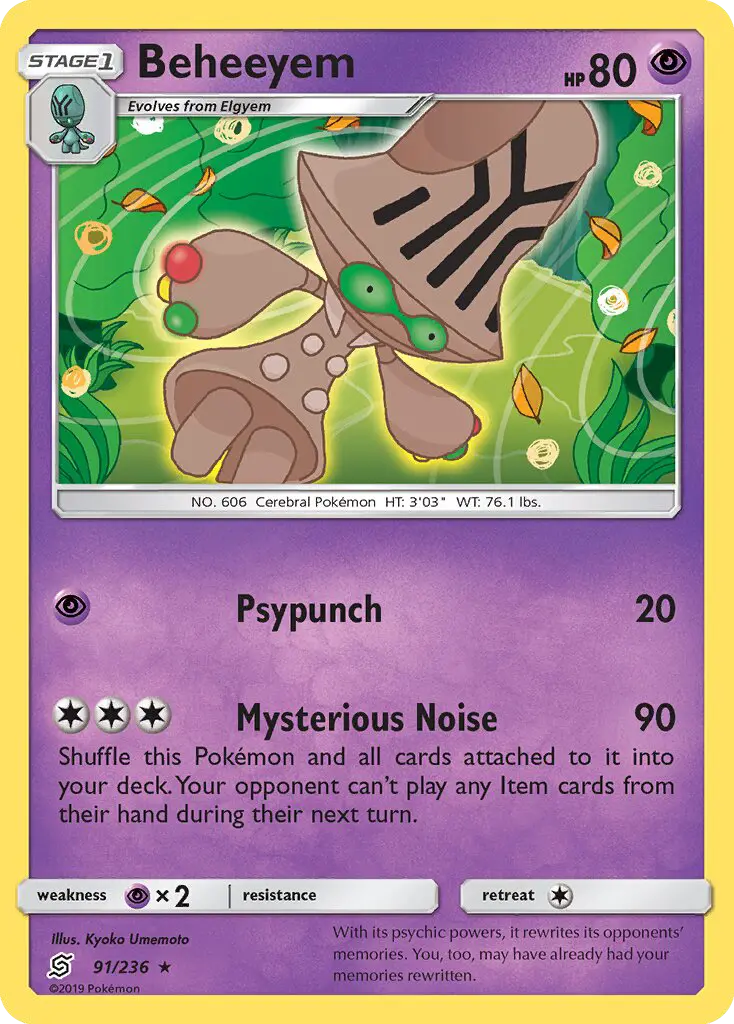 Beheeyem #91 — Unified Minds