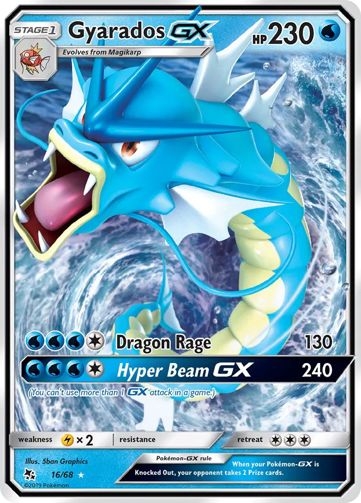 Gyarados GX #16 — Hidden Fates