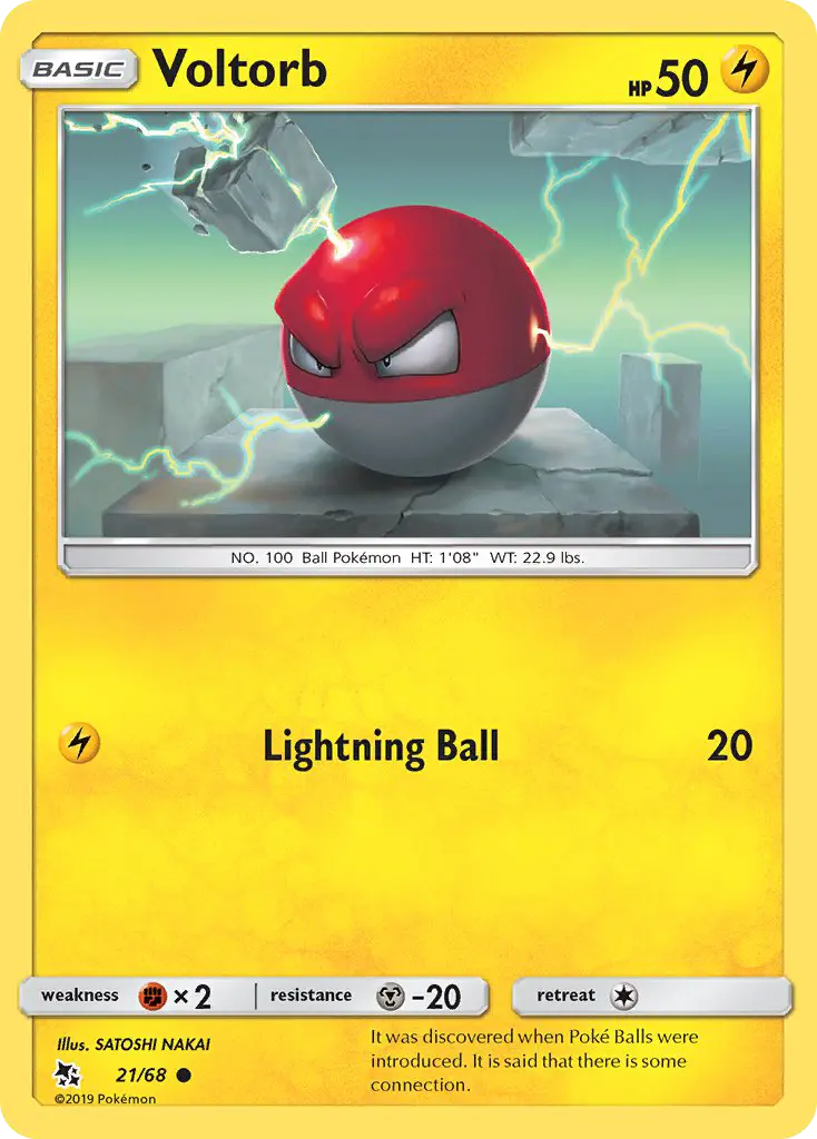 Voltorb #21 — Hidden Fates