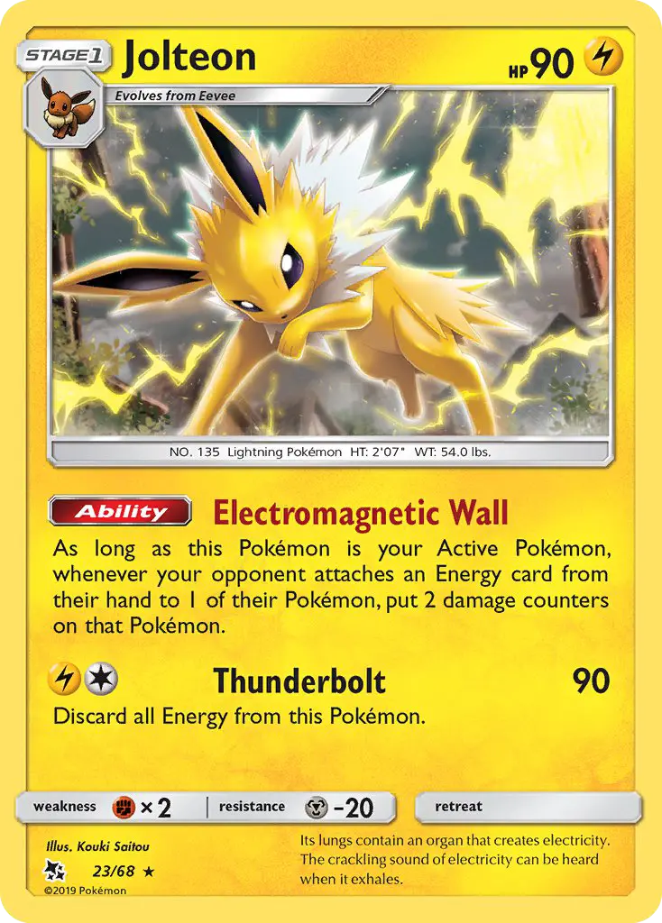 Jolteon #23 — Hidden Fates