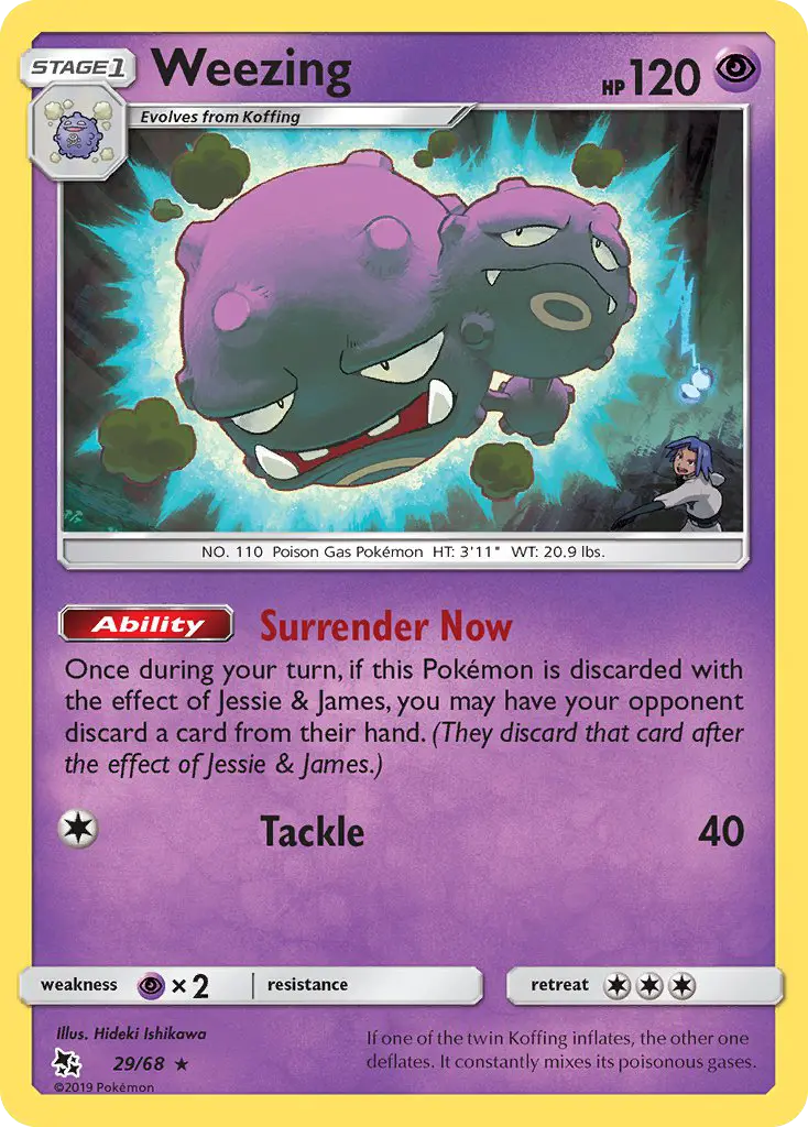 Weezing #29 — Hidden Fates