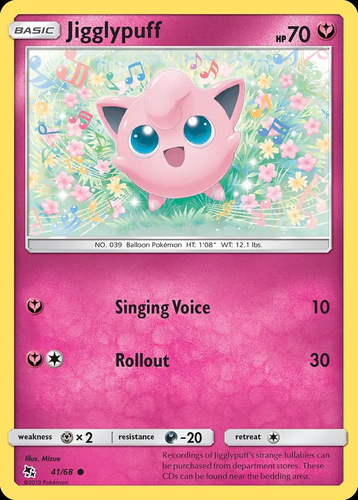 Jigglypuff #41 — Hidden Fates