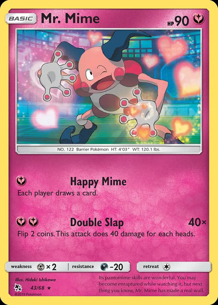 Mr. Mime #43 — Hidden Fates