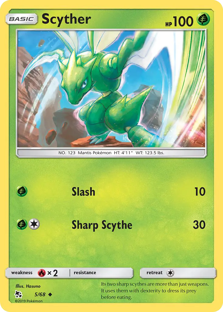 Scyther #5 — Hidden Fates
