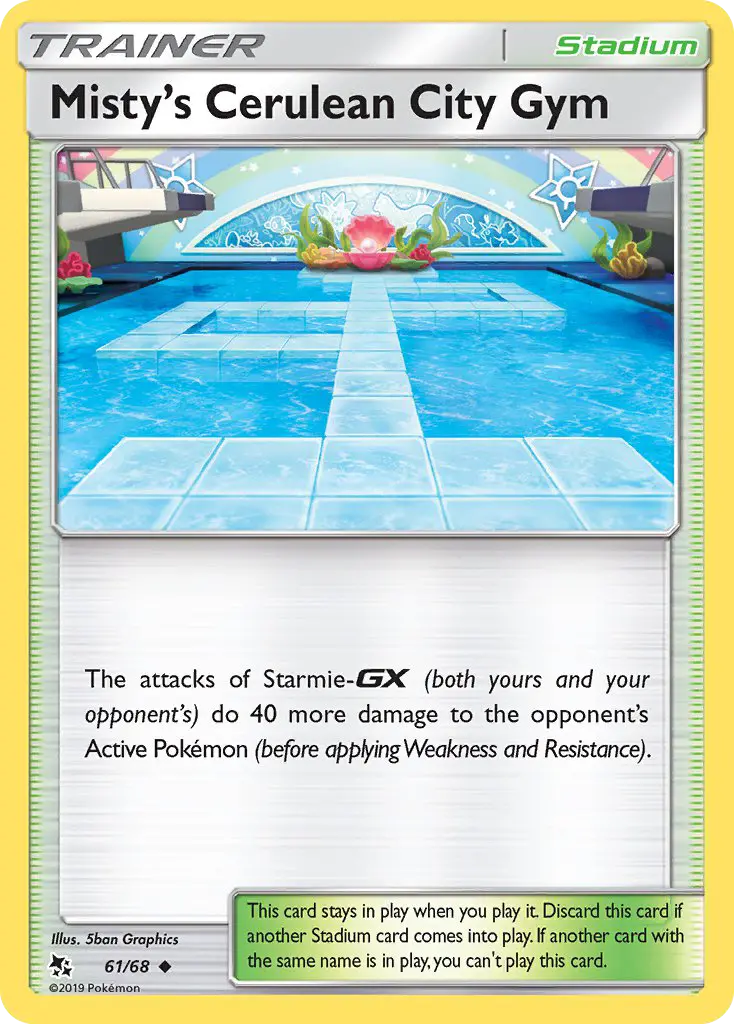 Misty’s Cerulean City Gym #61 — Hidden Fates