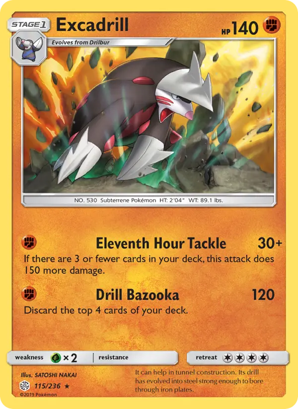 Excadrill #115 — Cosmic Eclipse