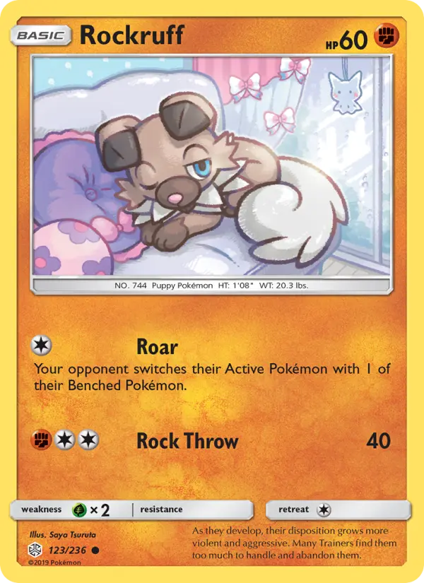 Rockruff #123 — Cosmic Eclipse