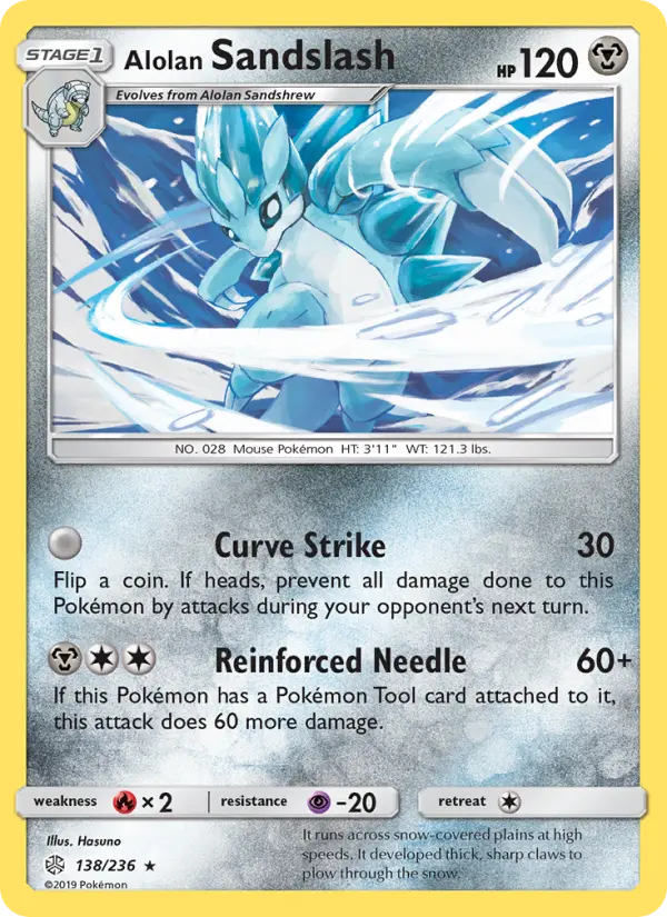 Alolan Sandslash #138 — Cosmic Eclipse