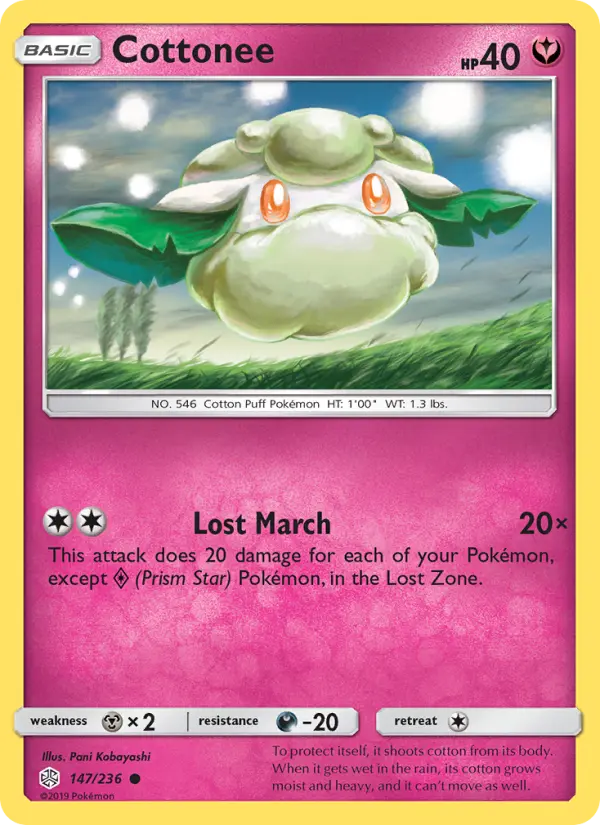Cottonee #147 — Cosmic Eclipse