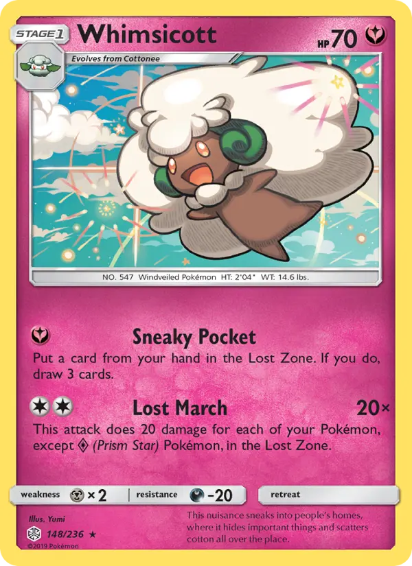 Whimsicott #148 — Cosmic Eclipse