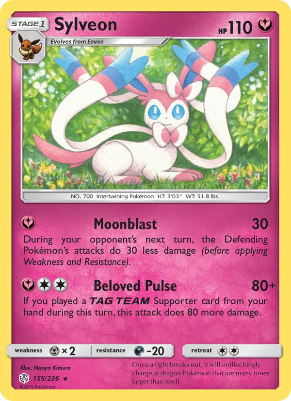 Sylveon #155 — Cosmic Eclipse