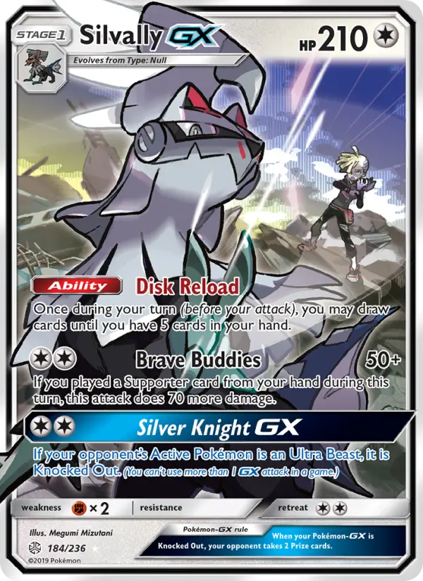 Silvally GX #184 — Cosmic Eclipse