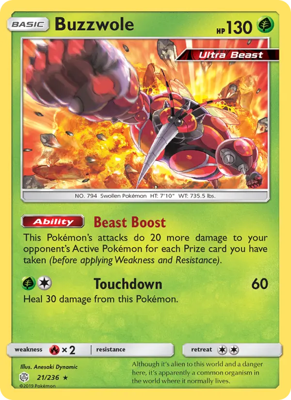 Buzzwole #21 — Cosmic Eclipse