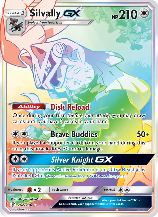 Silvally GX #262 — Cosmic Eclipse