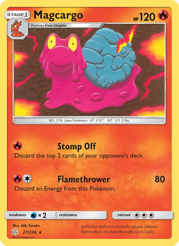 Magcargo #27 — Cosmic Eclipse