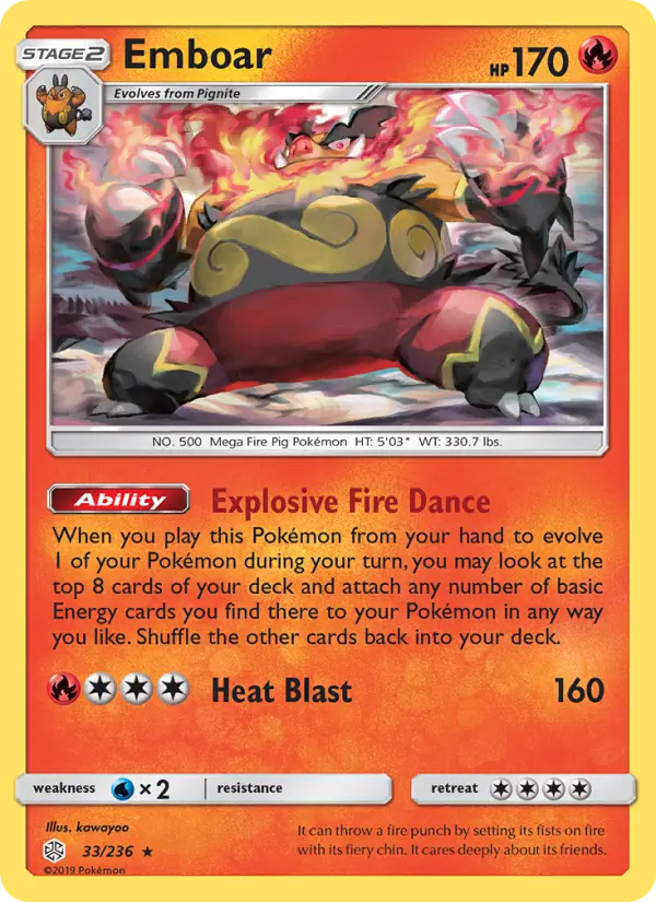 Emboar #33 — Cosmic Eclipse