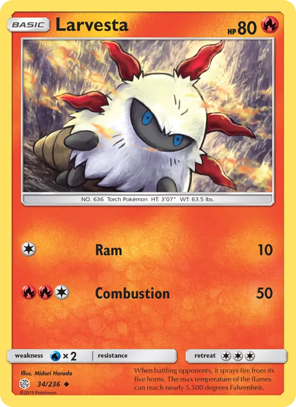 Larvesta #34 — Cosmic Eclipse
