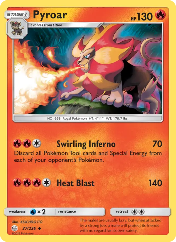 Pyroar #37 — Cosmic Eclipse