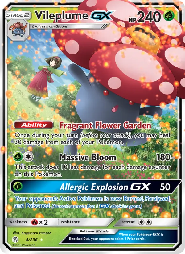 Vileplume GX #4 — Cosmic Eclipse