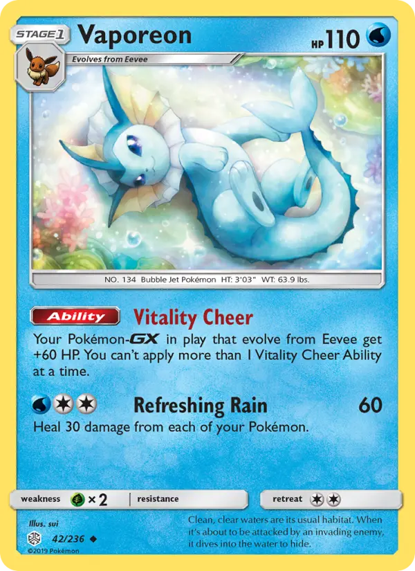Vaporeon #42 — Cosmic Eclipse