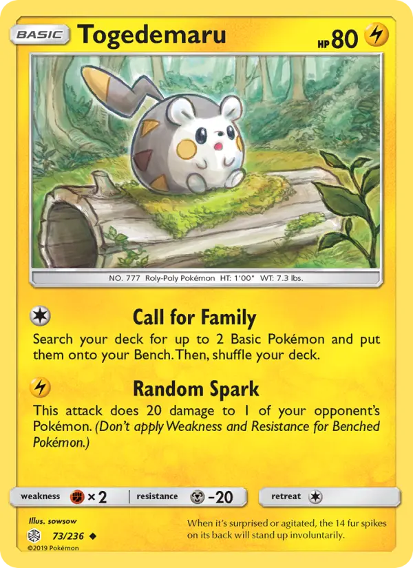 Togedemaru #73 — Cosmic Eclipse