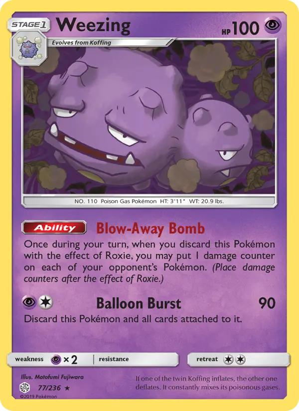 Weezing #77 — Cosmic Eclipse