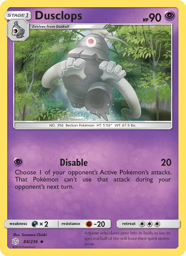 Dusclops #84 — Cosmic Eclipse