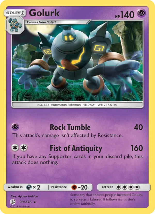 Golurk #90 — Cosmic Eclipse