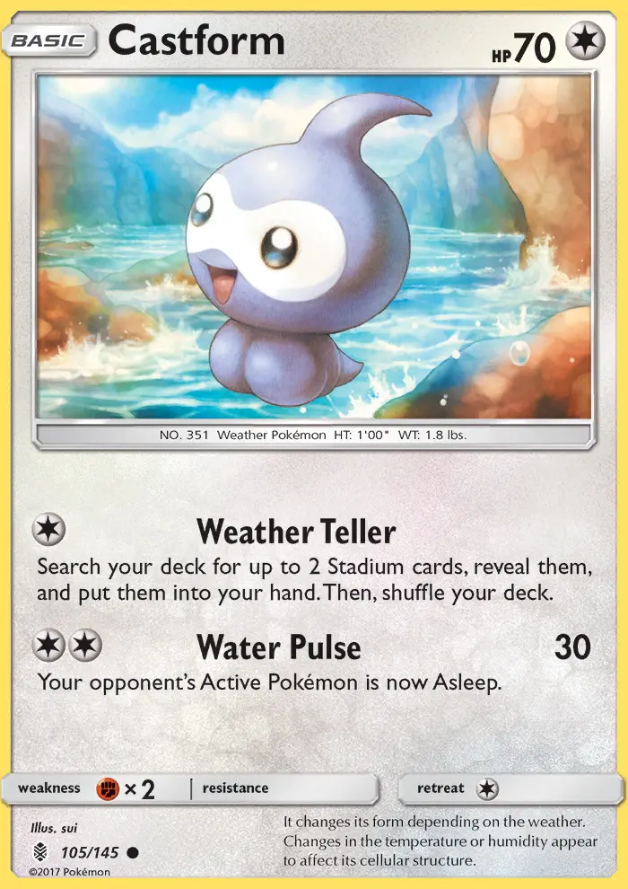 Castform #105 — Guardians Rising