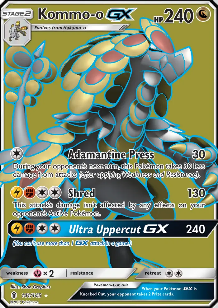 Kommo-o GX #141 — Guardians Rising